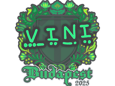 Sticker | VINI | Budapest 2025