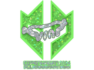 Sticker | VINI (Glitter) | Copenhagen 2024