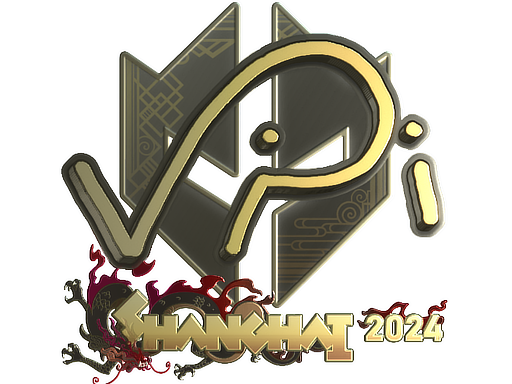 Sticker | VINI (Gold) | Shanghai 2024