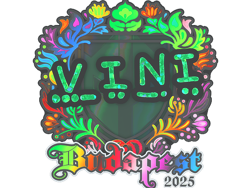 Sticker | VINI (Holo) | Budapest 2025