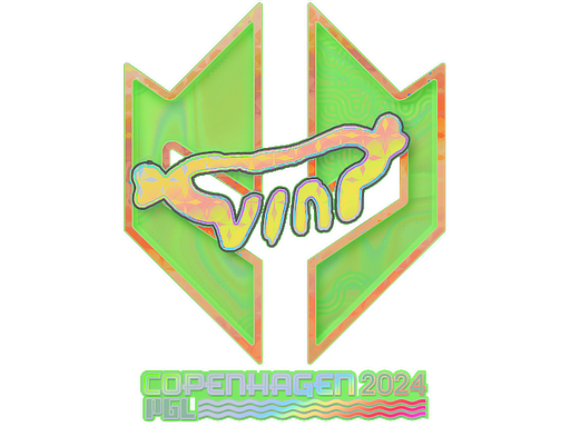 Sticker | VINI (Holo) | Copenhagen 2024
