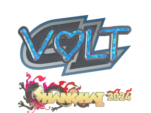 Sticker | volt (Glitter) | Shanghai 2024