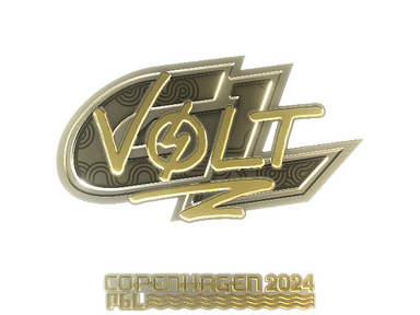 Sticker | volt (Gold) | Copenhagen 2024