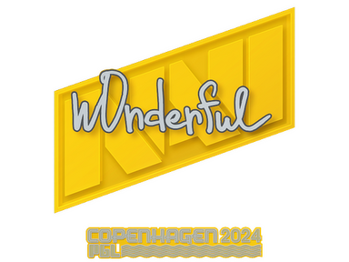Sticker | w0nderful | Copenhagen 2024