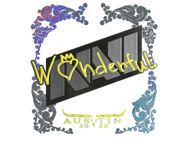 Sticker | w0nderful (Holo) | Austin 2025
