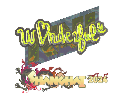 Sticker | w0nderful (Holo) | Shanghai 2024