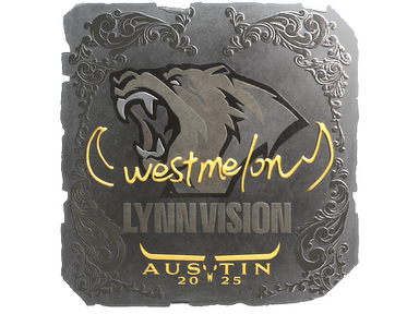 Sticker | westmelon (Foil) | Austin 2025