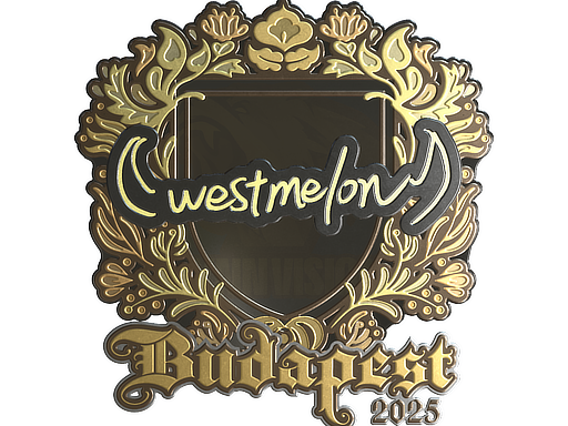 Sticker | westmelon (Gold) | Budapest 2025