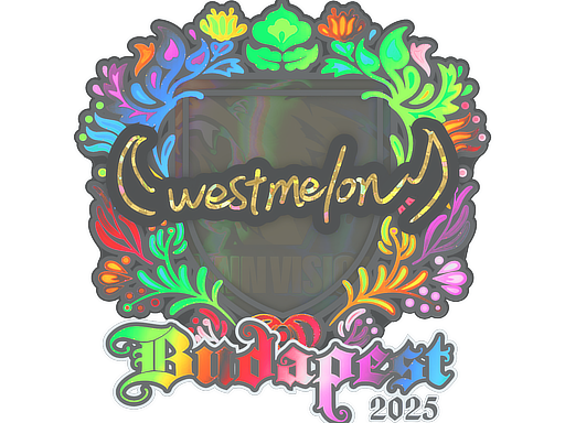 Sticker | westmelon (Holo) | Budapest 2025