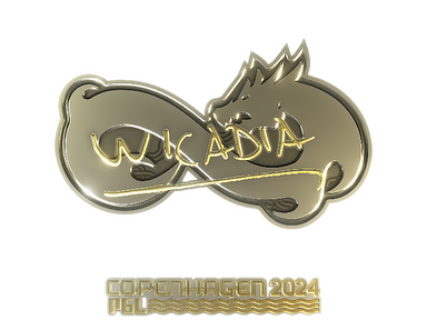 Sticker | Wicadia (Gold) | Copenhagen 2024