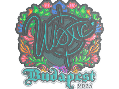 Sticker | woxic (Embroidered) | Budapest 2025