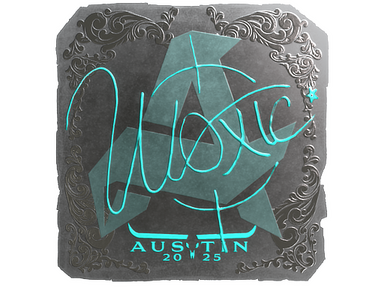 Sticker | woxic (Foil) | Austin 2025