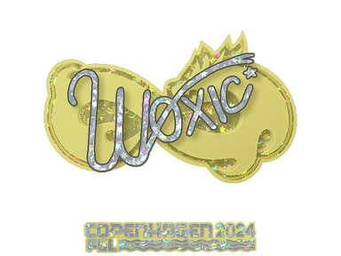 Sticker | woxic (Glitter) | Copenhagen 2024