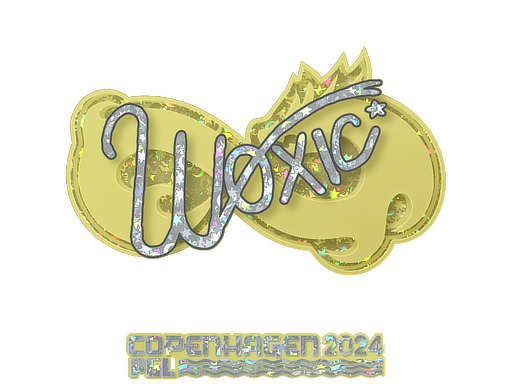 Sticker | woxic (Glitter) | Copenhagen 2024