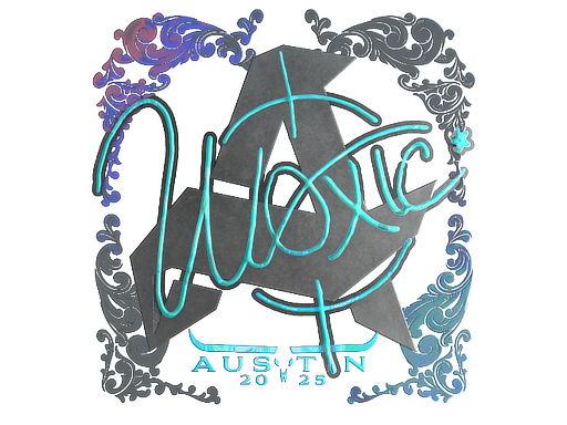 Sticker | woxic (Holo) | Austin 2025