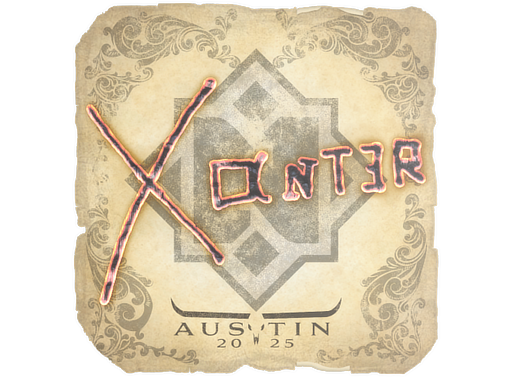 Sticker | Xant3r | Austin 2025