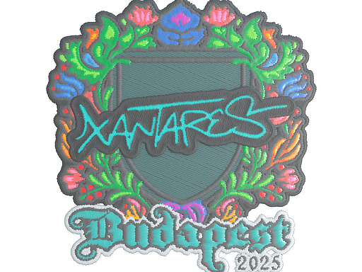 Sticker | XANTARES (Embroidered) | Budapest 2025
