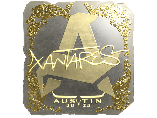Sticker | XANTARES (Gold) | Austin 2025