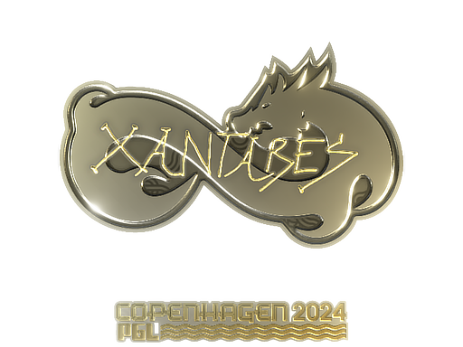 Sticker | XANTARES (Gold) | Copenhagen 2024
