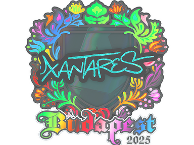 Sticker | XANTARES (Holo) | Budapest 2025