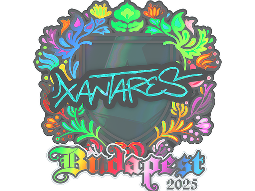 Sticker | XANTARES (Holo) | Budapest 2025