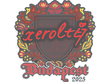 Sticker | xerolte | Budapest 2025