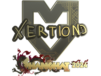 Sticker | xertioN (Gold) | Shanghai 2024