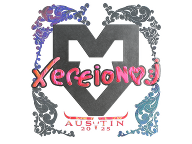 Sticker | xertioN (Holo) | Austin 2025