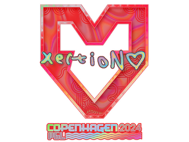 Sticker | xertioN (Holo) | Copenhagen 2024