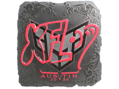 Sticker | xfl0ud (Foil) | Austin 2025