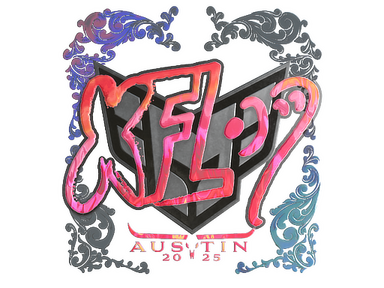 Sticker | xfl0ud (Holo) | Austin 2025