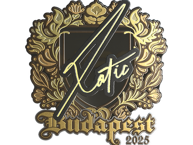 Sticker | XotiC (Gold) | Budapest 2025