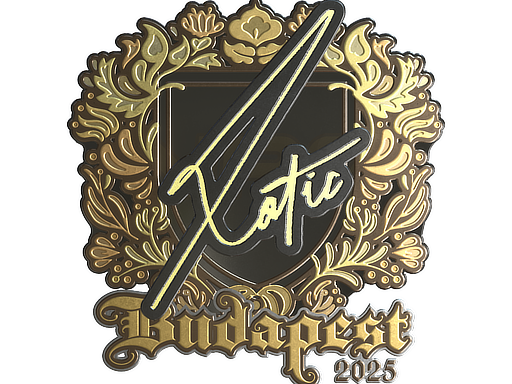 Sticker | XotiC (Gold) | Budapest 2025