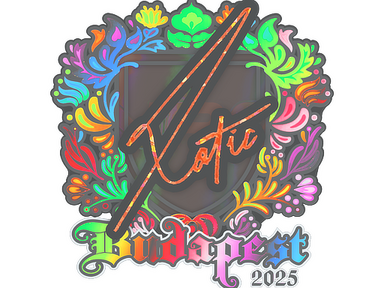Sticker | XotiC (Holo) | Budapest 2025