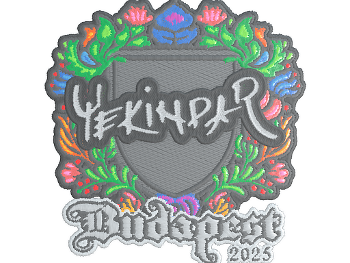 Sticker | YEKINDAR (Embroidered) | Budapest 2025