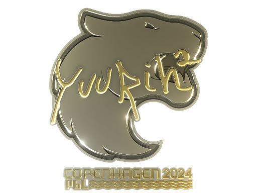 Sticker | yuurih (Gold) | Copenhagen 2024