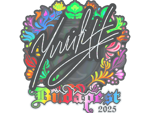 Sticker | yuurih (Holo) | Budapest 2025