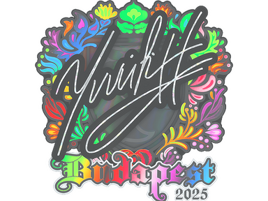 Sticker | yuurih (Holo) | Budapest 2025