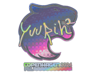 Sticker | yuurih (Holo) | Copenhagen 2024