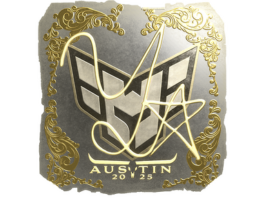 Sticker | yxngstxr (Gold) | Austin 2025