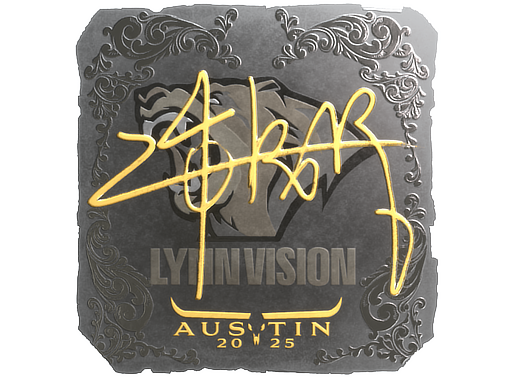 Sticker | z4KR (Foil) | Austin 2025