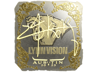 Sticker | z4KR (Gold) | Austin 2025