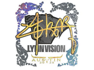 Sticker | z4KR (Holo) | Austin 2025