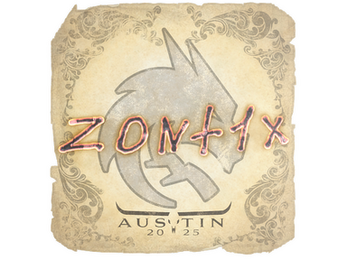 Sticker | zont1x | Austin 2025