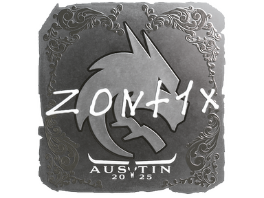Sticker | zont1x (Foil) | Austin 2025