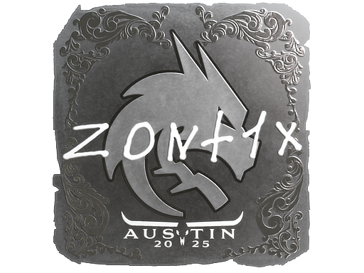 Sticker | zont1x (Foil) | Austin 2025