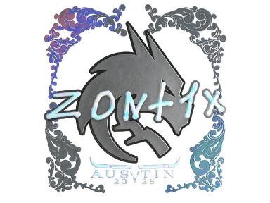 Sticker | zont1x (Holo) | Austin 2025