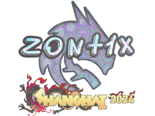 Sticker | zont1x (Holo) | Shanghai 2024