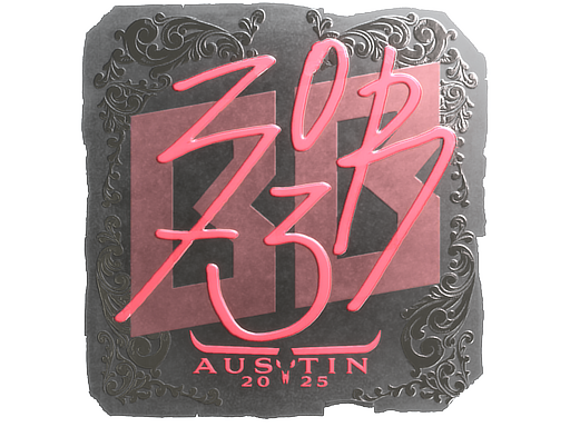 Sticker | zorte (Foil) | Austin 2025