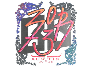 Sticker | zorte (Holo) | Austin 2025